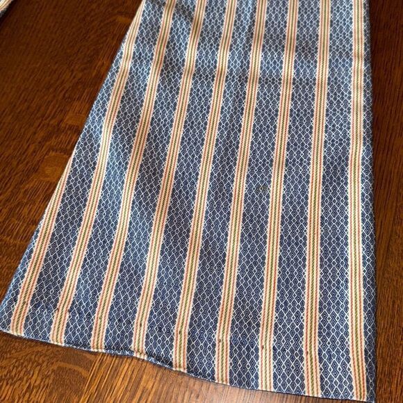 Vintage 1960s 70s Lady Wrangler Striped Patch Pocket Flare Pants Hippie Western - Picture 8 of 14